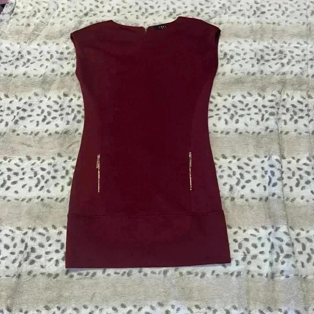 Women’s Maroon Luna Dress